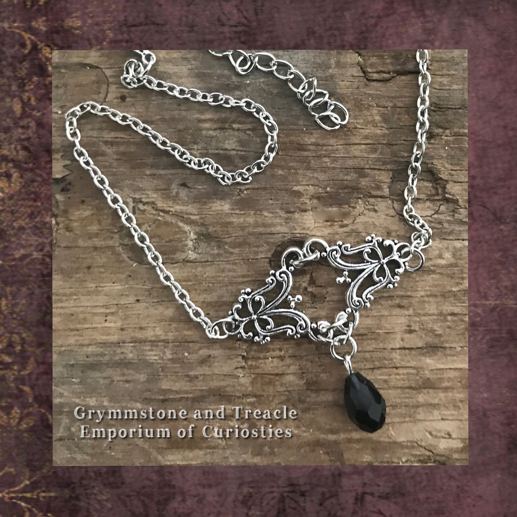 Victorian Style Drop Choker