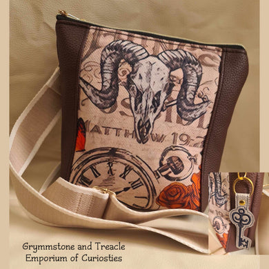 Steampunk Memento Mori Bag