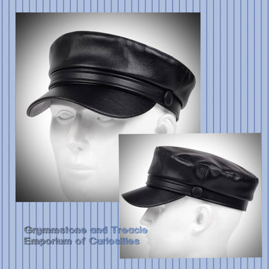 PVC Military Style Cap - Medium